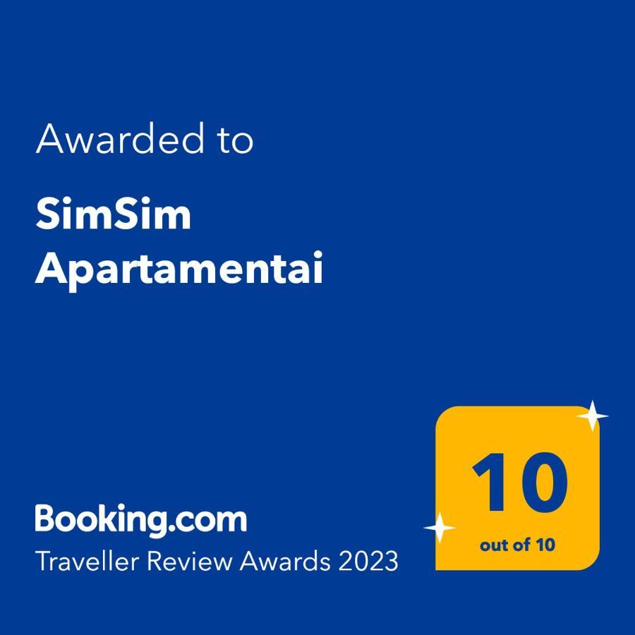 Simsim Apartamentai Šventoji Eksteriør bilde